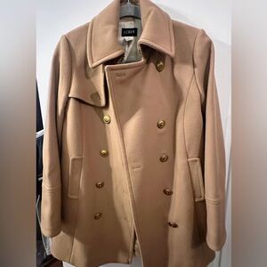 JCrew Wool-blend Coat in size 4 Petite
